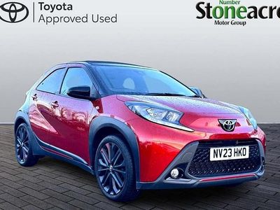 Red Used 2023 Toyota Aygo X Edition SUV | £14,250 (A bit pricey)