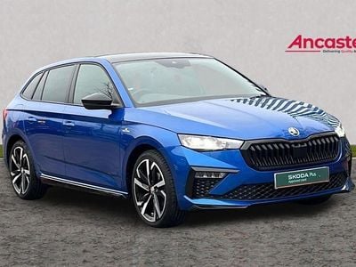 Used Skoda Scala Monte Carlo 113 HP (83 kW) 2024 Blue Hatchback