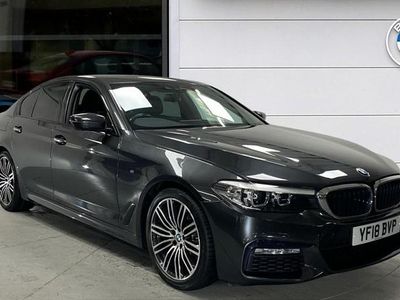Grey Used 2018 BMW 520 M Sport | £19,950 (Fair price)
