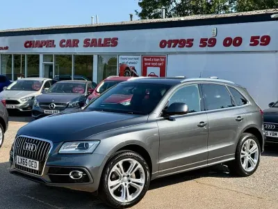 Used Audi Q5 S-line plus 230 HP (169 kW) 2015 Grey SUV