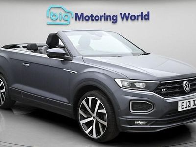 Used VW T-Roc Cabriolet R-line 150 HP (110 kW) 2021 Grey Cabriolet