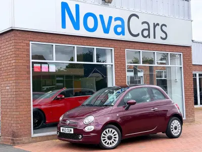 Used Fiat 500 Lounge 70 HP (51 kW) 2021 Red Hatchback