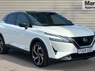 Used Nissan Qashqai Tekna+ 190 HP (139 kW) 2024 White SUV