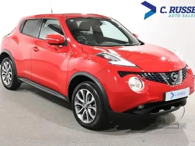 Used Nissan Juke Tekna 110 HP (80 kW) 2017 Red SUV