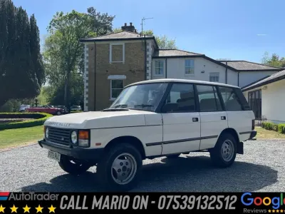 Used Land Rover Range Rover Vogue 1989 White SUV