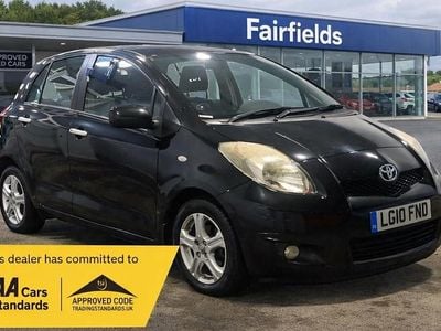 Used Toyota Yaris 101 HP (74 kW) 2010 Black Hatchback