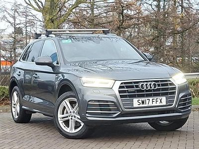 Grey Used 2017 Audi Q5 S-Line SUV | £17,998 (Fair price)
