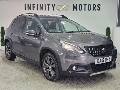 Used Peugeot 2008 GT-line 2018 Grey SUV