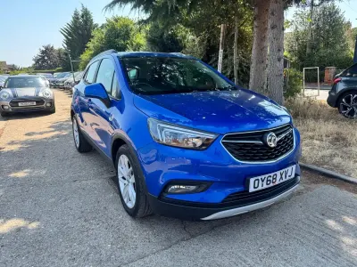 Used Vauxhall Mokka X Design Edition 140 HP (102 kW) 2018 Blue SUV