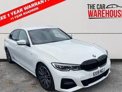 Used BMW 330 M Sport 254 HP (186 kW) 2019 White Sedan