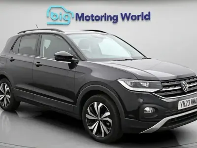 Used VW T-Cross Black Edition 110 HP (80 kW) 2023 Black SUV