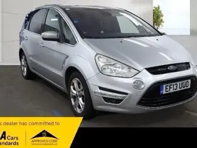 Używany Ford S-MAX Titanium 115 KM (84 kW) 2013 Srebrny Minivan