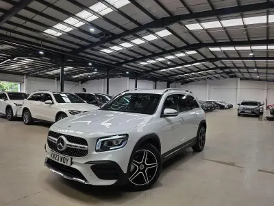 Used Mercedes GLB200 AMG line 163 HP (119 kW) 2023 White SUV
