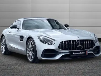Begagnad Mercedes AMG GT Premium 522 HK (383 kW) 2019 Silver Sportkupé