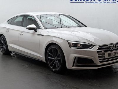 White Used 2017 Audi S5 Sportback Advanced Hatchback | £19,950 (Fair price)