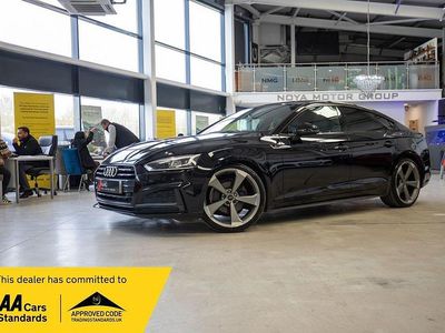 Used Audi A5 Sportback Black Edition 190 HP (139 kW) 2019 Black Hatchback