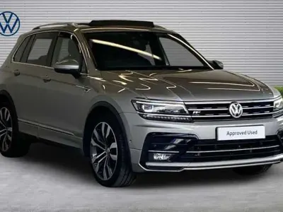 Used VW Tiguan R-line 150 HP (110 kW) 2020 Silver SUV