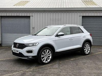 Used VW T-Roc SEL 115 HP (84 kW) 2018 Silver SUV