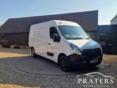 Second-hand Vauxhall Movano Edition 135 CP (99 kW) 2021 Alb Monovolum