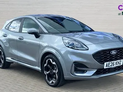 New Ford Puma ST-Line X 125 HP (91 kW) 2026 Solar silver (metallic paint) SUV