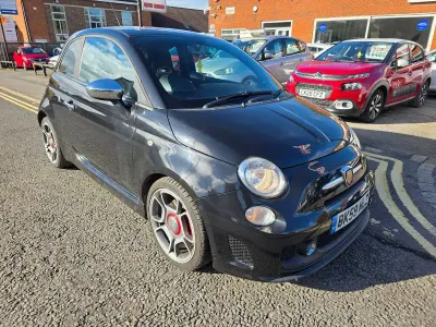 Used Abarth 500 135 HP (99 kW) 2009 Black Hatchback