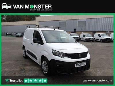 White Used 2021 Peugeot Partner MPV | £7,856 (Fair price)