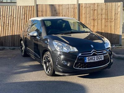 Used Citroën DS3 120 HP (88 kW) 2012 Black Hatchback