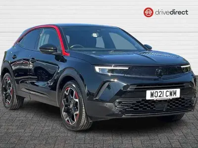 Used Vauxhall Mokka SRi 100 HP (73 kW) 2021 Black SUV