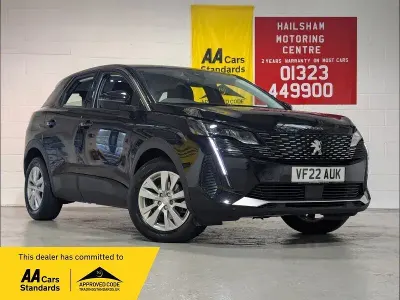 Used Peugeot 3008 Active Premium 130 HP (95 kW) 2022 Black Hatchback