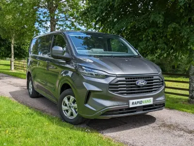 New Ford Transit Custom Limited 136 HP (100 kW) 2025 Grey Van
