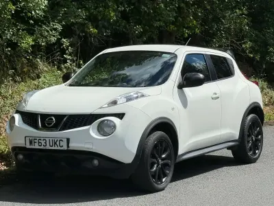 Used Nissan Juke Acenta Premium 115 HP (84 kW) 2013 White SUV