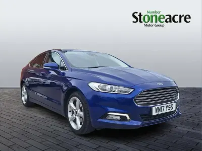 Used Ford Mondeo Titanium 180 HP (132 kW) 2017 Blue Hatchback