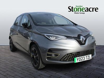 Usado Renault Zoe Iconic 98 kW (134 CV) 2023 Gris Utilitario