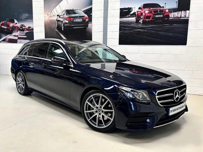 Used Mercedes E220 AMG line 2020 Blue Estate