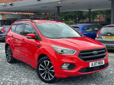Used Ford Kuga ST-Line 120 HP (88 kW) 2017 Red SUV