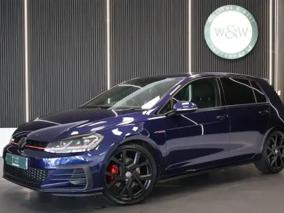 Used VW Golf VII GTI 226 HP (166 kW) 2017 Blue Hatchback