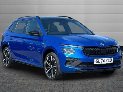 Usado Skoda Kamiq Monte Carlo 116 HP (85 kW) 2024 Azul SUV