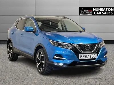 Begagnad Nissan Qashqai S 115 HK (84 kW) 2017 Blå SUV