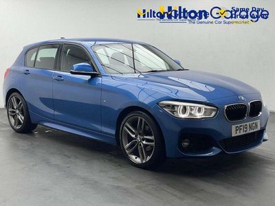 Usado BMW 118 M Sport 136 HP (100 kW) 2019 Azul Citadino