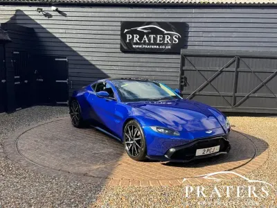 Used Aston Martin V8 Vantage 510 HP (375 kW) 2018 Blue Coupe