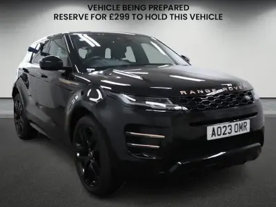 Used Land Rover Range Rover evoque Autobiography 253 HP (186 kW) 2023 Black SUV