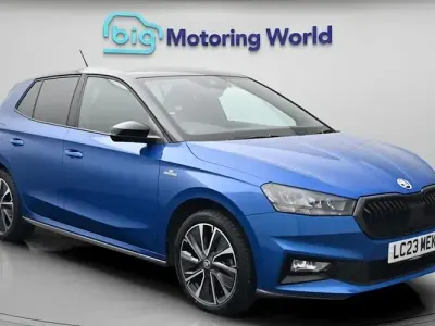 Used Skoda Fabia Monte Carlo 150 HP (110 kW) 2023 Blue Hatchback