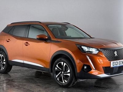 Used Peugeot 2008 Allure Premium 101 HP (74 kW) 2021 Orange SUV