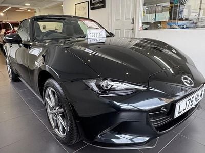 New Mazda MX5 Exclusive-Line 132 HP (97 kW) 2025 Black Cabriolet