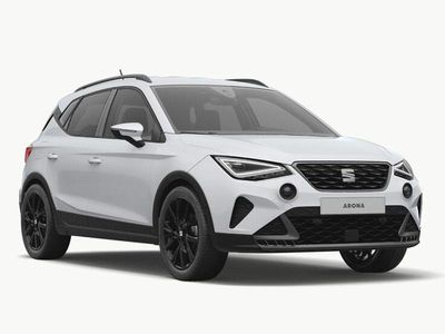 New Seat Arona Black Edition 2026 Glacial white with black roof SUV