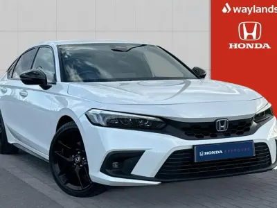 Used Honda Civic Sport 184 HP (135 kW) 2022 White Hatchback