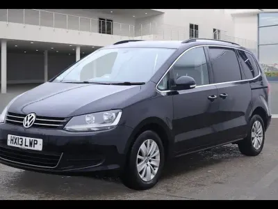 Used VW Sharan SE 140 HP (102 kW) 2013 Black MPV