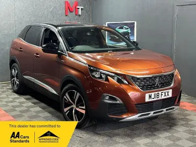 Used Peugeot 3008 GT-line 130 HP (95 kW) 2018 Bronze SUV