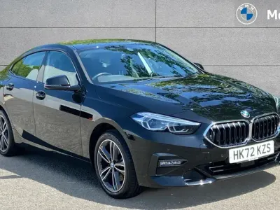 Begagnad BMW 218 Sport Line 136 HK (100 kW) 2022 Svart Sportkupé