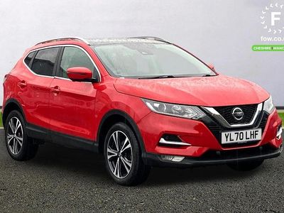 Used Nissan Qashqai N-Connecta 158 HP (116 kW) 2021 Red SUV